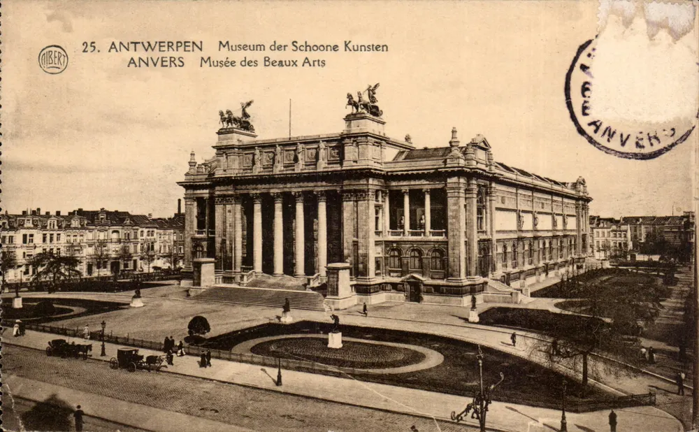 Museu dos Belos-Artes — Antwerpen — editor Alibert, n°25 - Frente