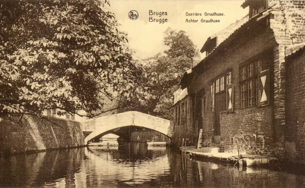 Bruges — Atrás do Gruuthuse — Neils - Frente