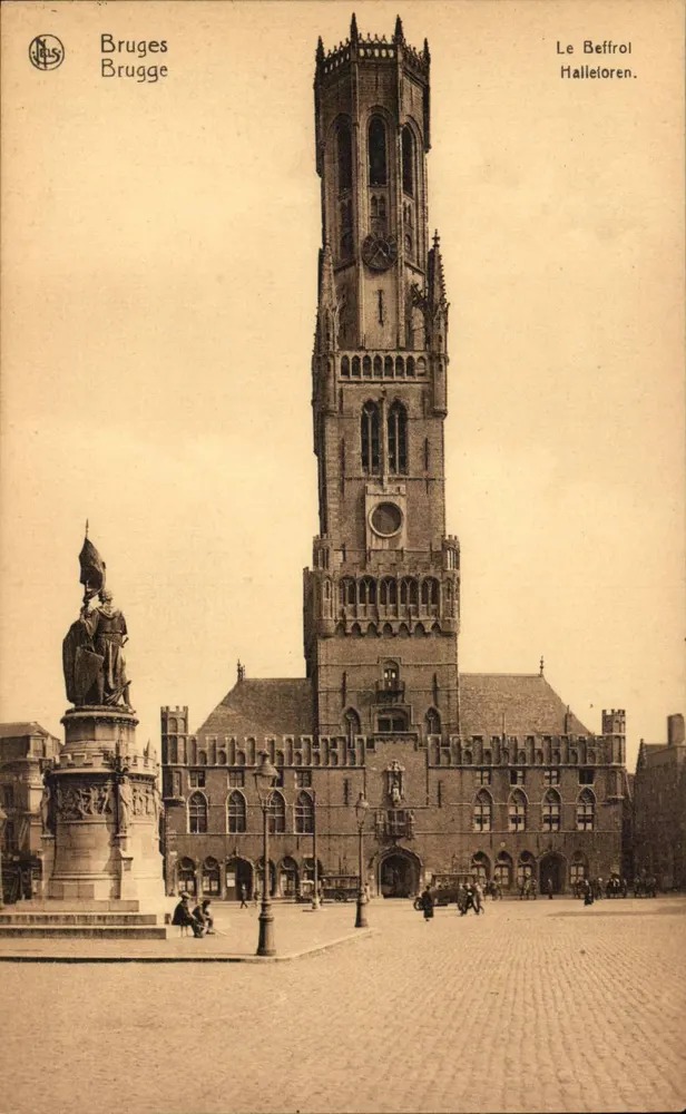Bruges — Torre do Sino — editor Thill, série Bruges, n° 15 - Frente