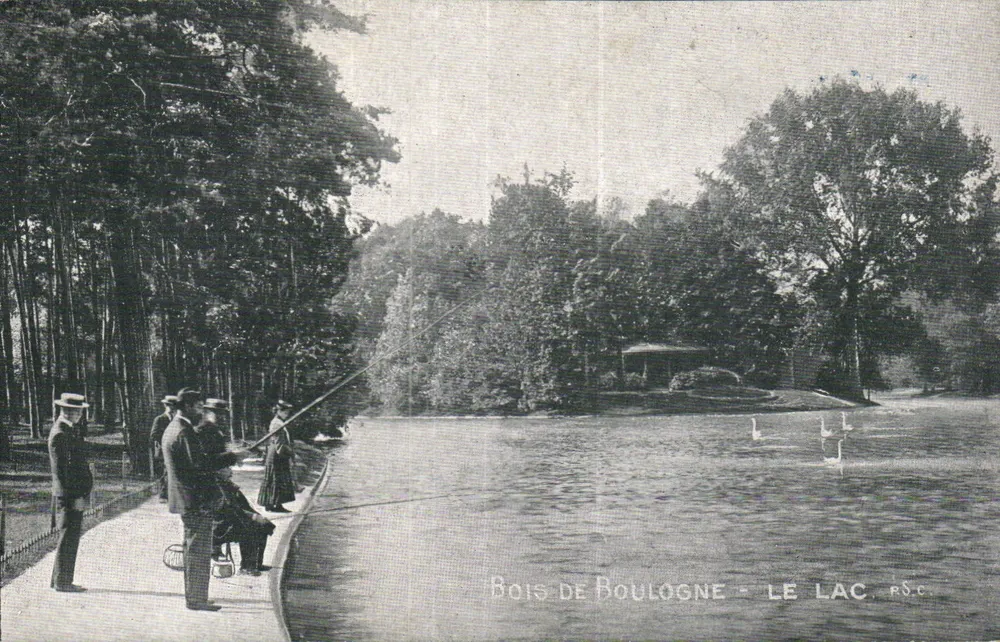 Bois de Boulogne - Le Lac — P.O.C. - Recto