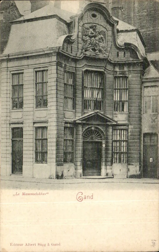 Edifício em Gand — Editor Albert Sugg em Gand — n° 104 - Frente