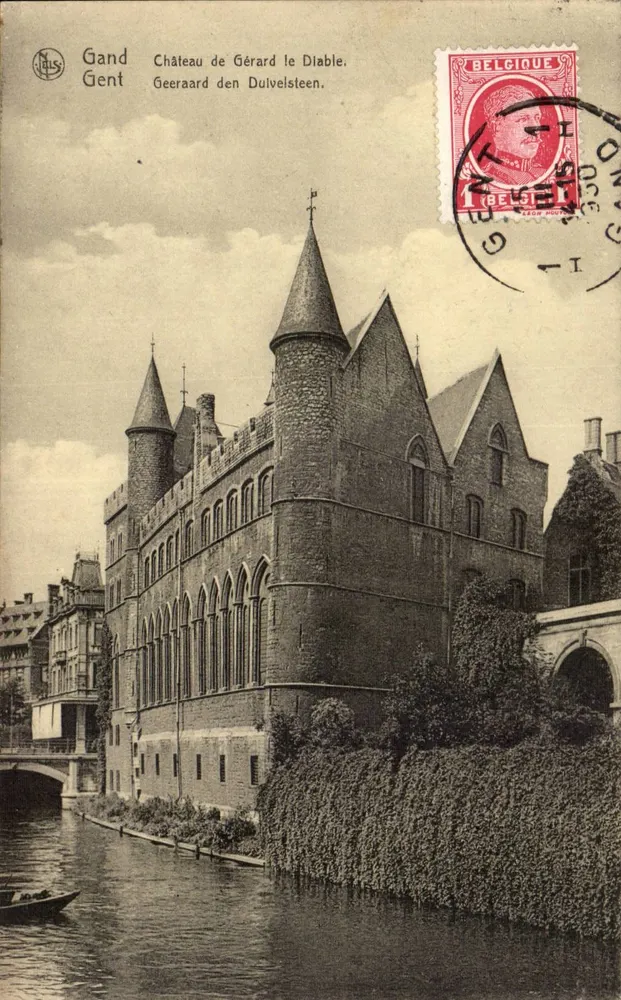 Gent — Castelo de Gérard le Diable — editor Nils, série 30 - Frente