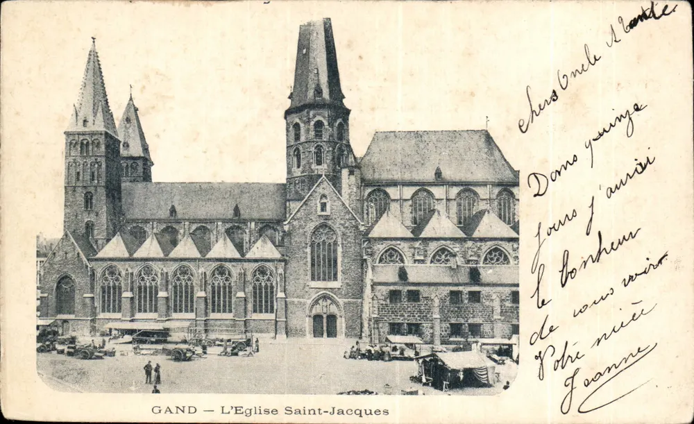 GAND — A Igreja de São Jacó — editor não identificado, número de série não visível - Frente