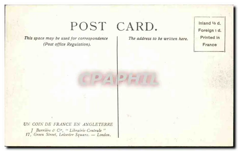 LONDON — Ämter für Krieg und Auswärtige Angelegenheiten — LL. — Nr. 150 - Rückseite