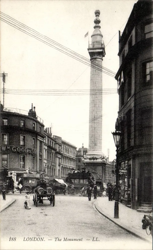 LONDRES — O Monumento — W.M. GOOD & SO. — LL. - Frente