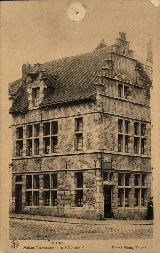 17. Jahrhundert Tournaisianisches Haus — Tournai — Phono-Photo, Tournai - Vorderseite