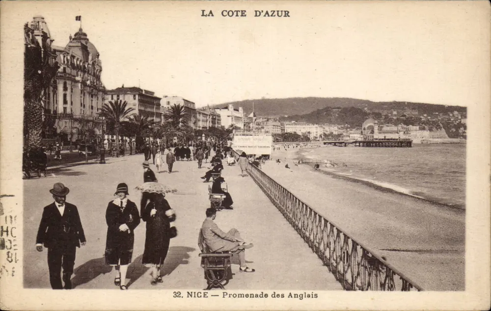 NICE — Promenade dos Ingleses — A Costa do Azul - Frente