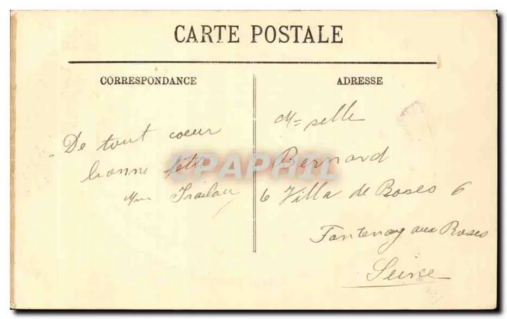 Cannes — O Boulevard de la Croisette — LL - Verso