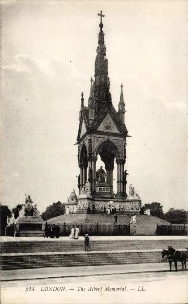 LONDON — Das Albert-Denkmal — LL. N° 214 - Vorderseite