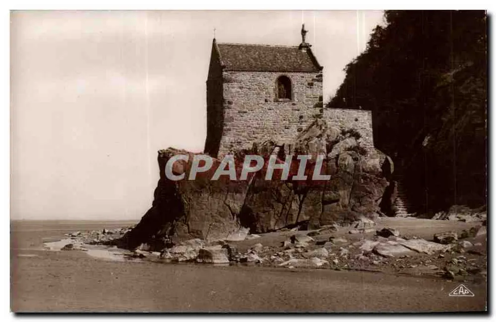 Capela Saint-Aubert — Mont Saint-Michel — editor AP - Frente