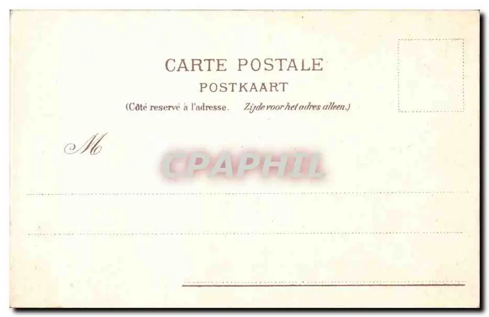 Bruxelas - Palácio de Justiça — G. B. & Co. F.N.M. n° 877 - Verso