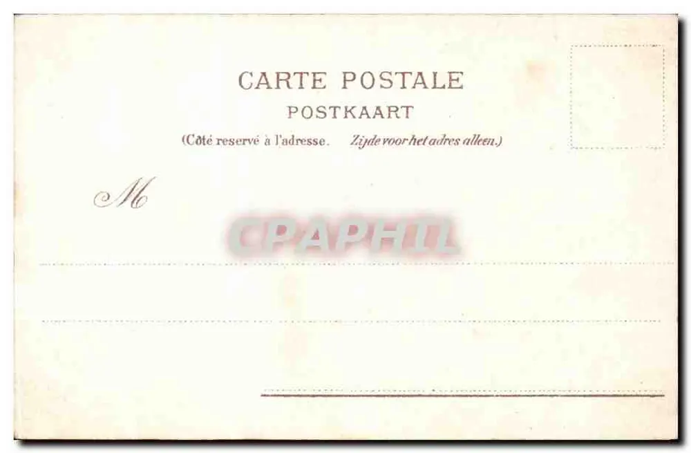 Bruxelas - Place Royale - Estátua equestre de Filipe o Bom — editor G. Sasse, n° 2050 - Verso