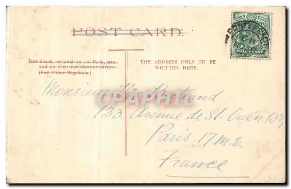 Ponterfract Castle — Yorkshire — Verlag Oswald Holmes, n°26 - Rückseite