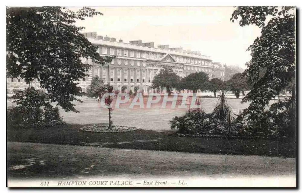 Hampton Court Palace — Ostfront — LL. — n° 511 - Vorderseite