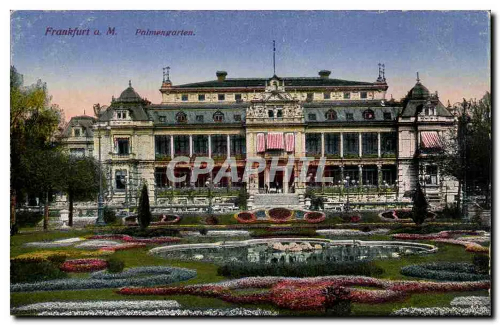 Frankfurt a.M. — Palmengarten — editor P.D. Frank - Frente