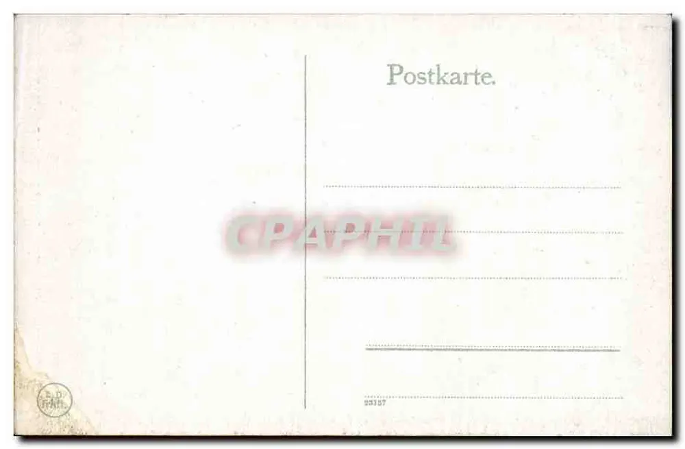 Frankfurt a.M. — Palmengarten — editor P.D. Frank - Verso