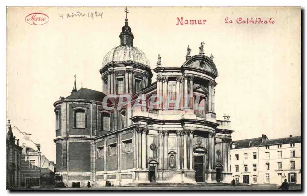 Namur — A Catedral — Marco - Frente