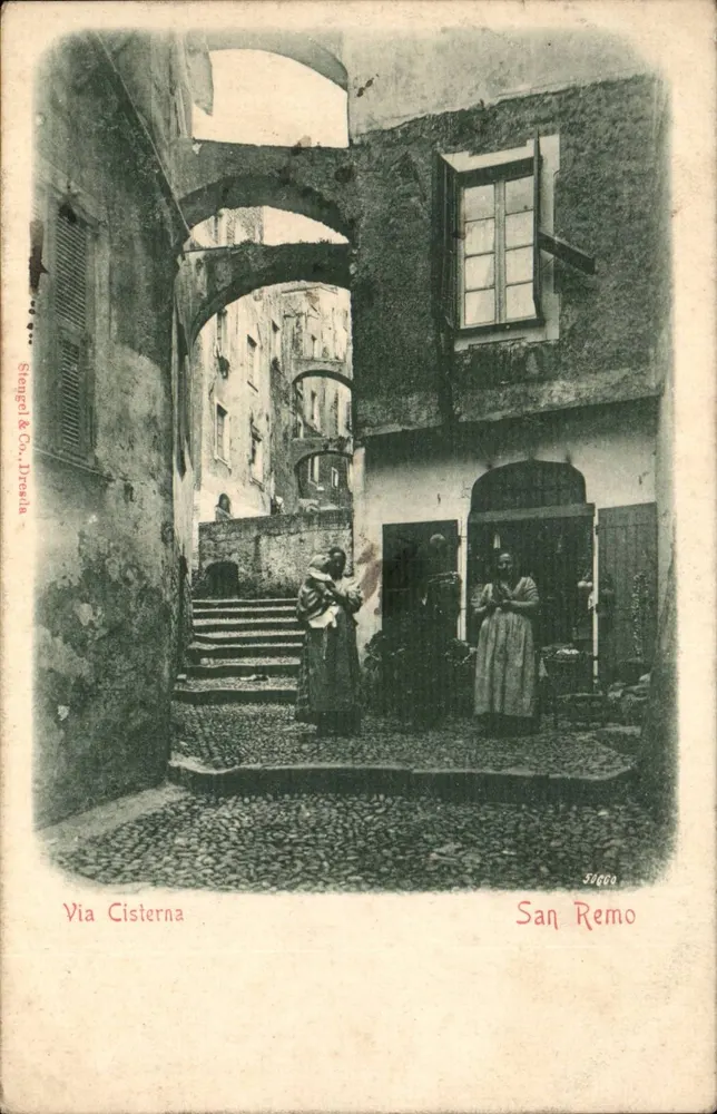 Via Cisterna — San Remo — Stengel & Co. Jyresia - Vorderseite