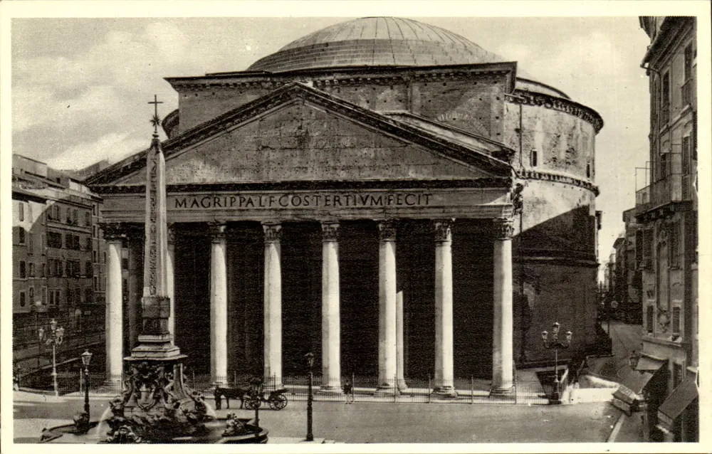 Rom - Der Pantheon — Verlag Cecanî, Nr. 496-3 - Vorderseite