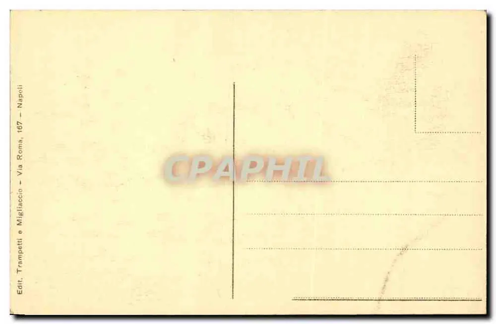 Pompeii - Bäder des Forums — Verlag Trampatti e Migliaccio, Nr. 107 - Rückseite