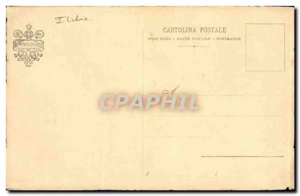 Mailand — Die Loggia degli Osii — 16. Juni 1904 — Montanone - Rückseite