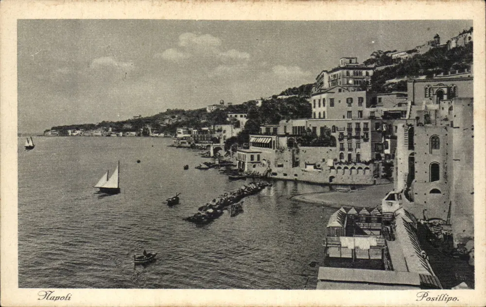 Napoli — Posillipo — Ediz. R. Renza & C. Napoli - Recto