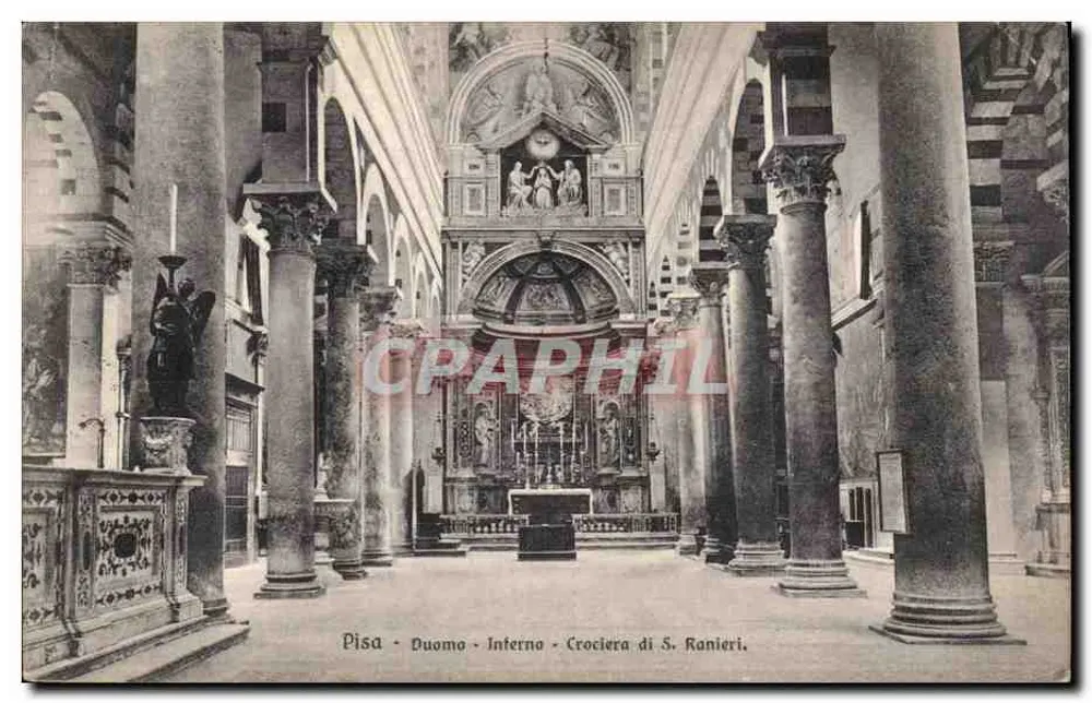 Pisa - Duomo - Interno - Crociera di S. Ranieri - Vorderseite