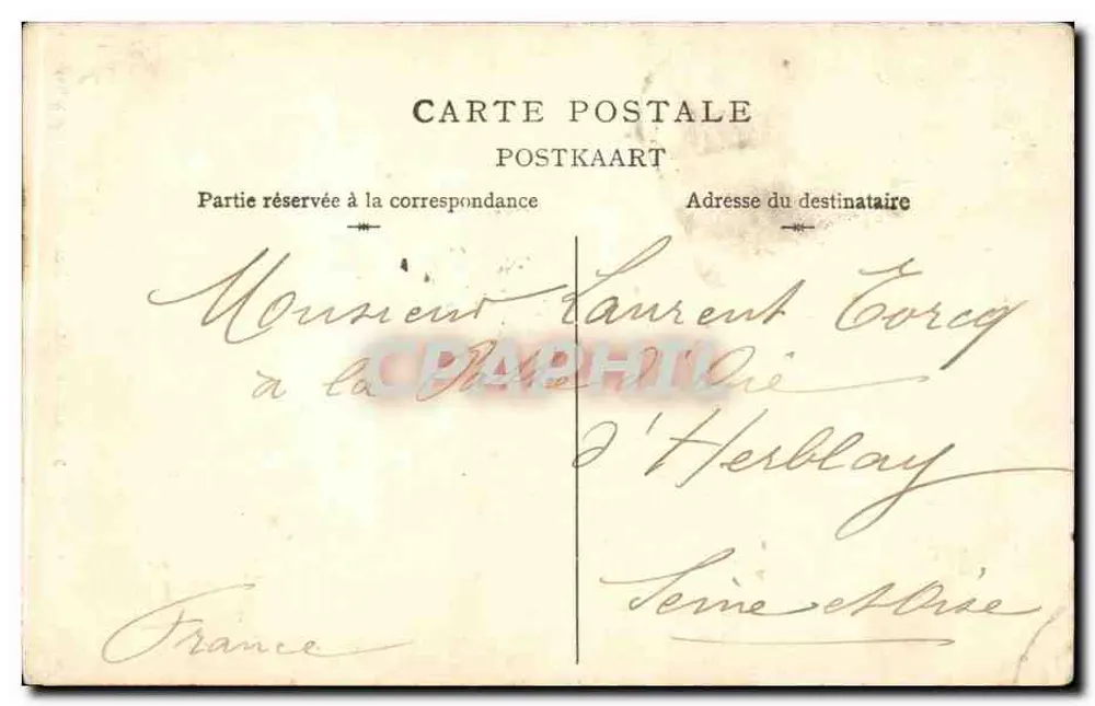 Brüssel - Mannenken-pis - L. Legaert, Paris - Rückseite