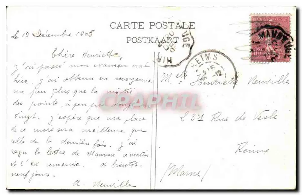 Chimay — Château de Beauchamps — O. Nerville - Verso