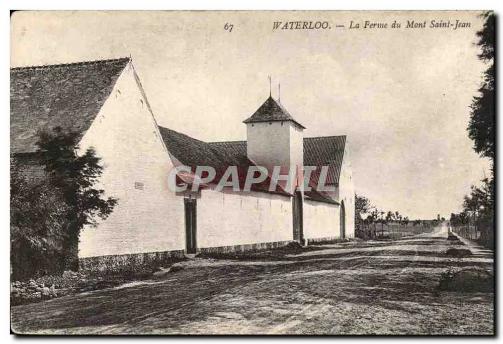 Waterloo — Die Farm von Mont Saint-Jean — Graphphil - Vorderseite