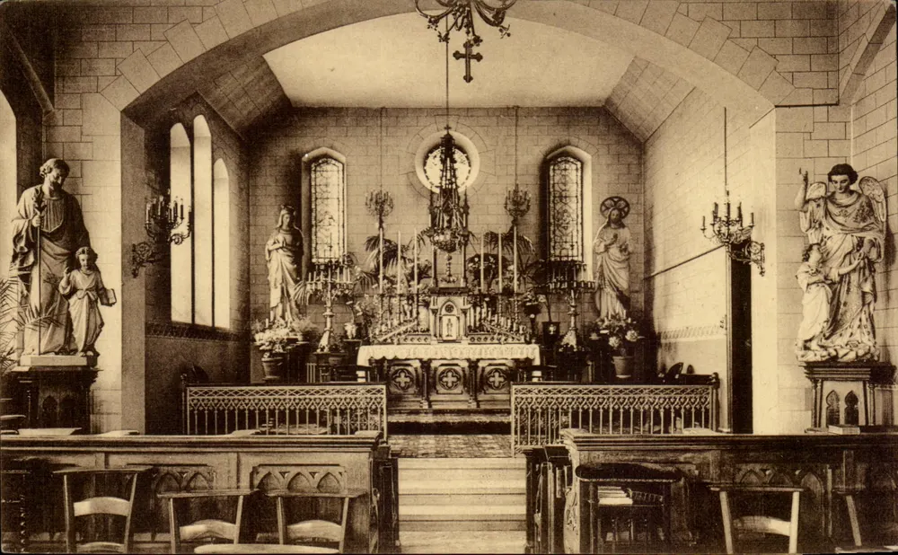 Lustin s/Meuse - Institut St-Thomas - Die Kapelle - Vorderseite
