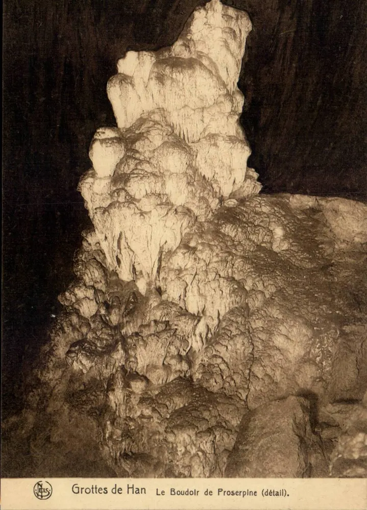 Han-Höhlen — Das Boudoir der Proserpine (Detail) — Nels, Nr. 5 - Vorderseite