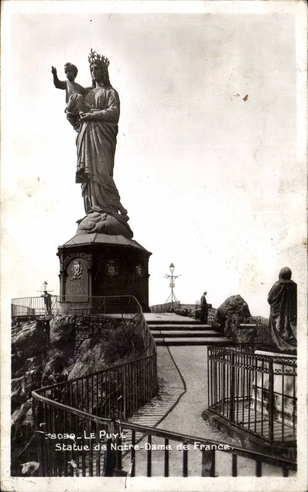 Le Puy-en-Velay — Statue der Notre-Dame de France — Edition « La Géorgie » - Vorderseite