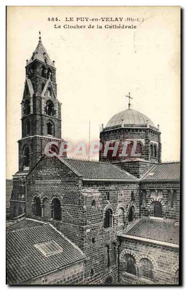 Der Turm der Kathedrale — Puy-en-Velay (Hte-L.) — Serie 484 - Vorderseite