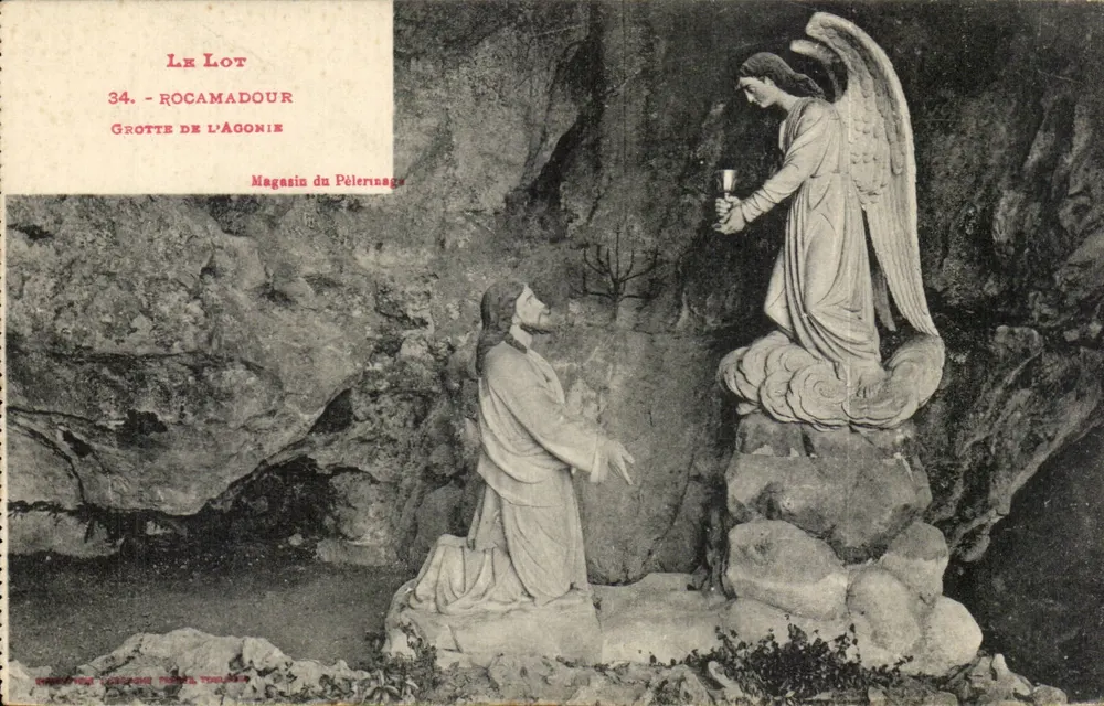 Rocamadour — Grotte de l'Agonie — Magasin du Pèlerinage - Vorderseite
