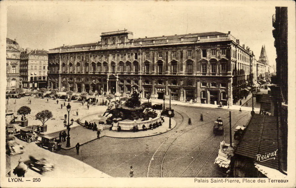 Palast Saint-Pierre, Place des Terreaux — Lyon — Verlag Reirat, Nr. 250 - Vorderseite