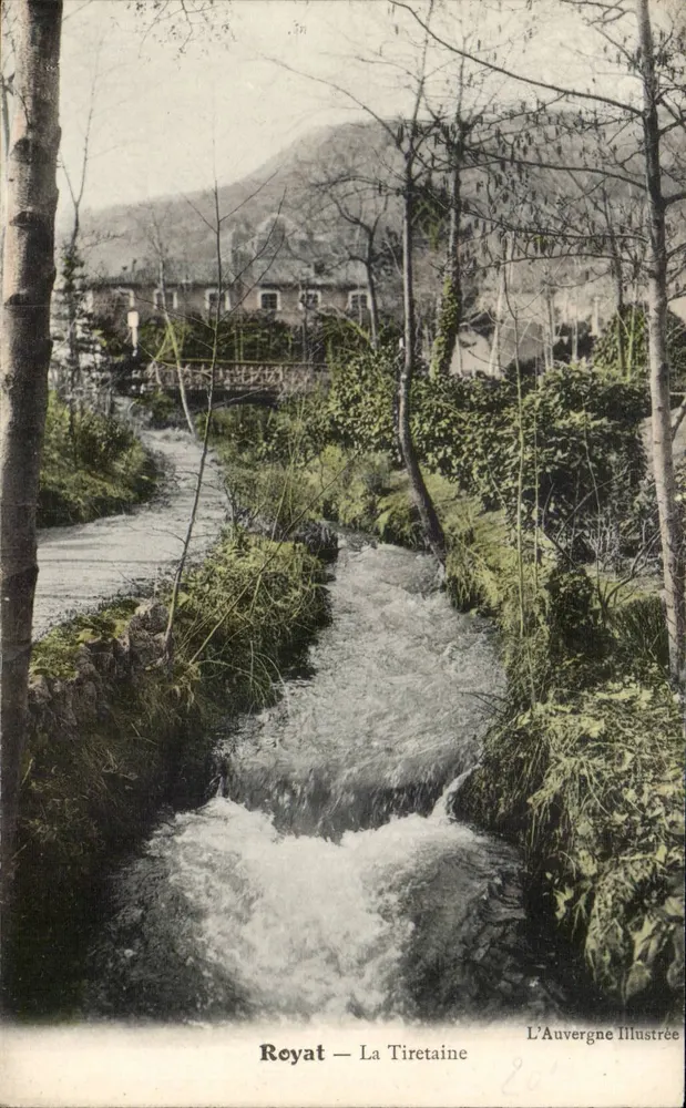 Royat — La Tiretaine — L'Auvergne Illustrée - Awers