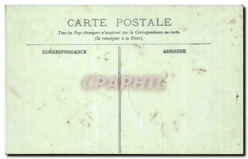 Chenonceaux — O Castelo — A Fachada Oriental — LL. - Verso