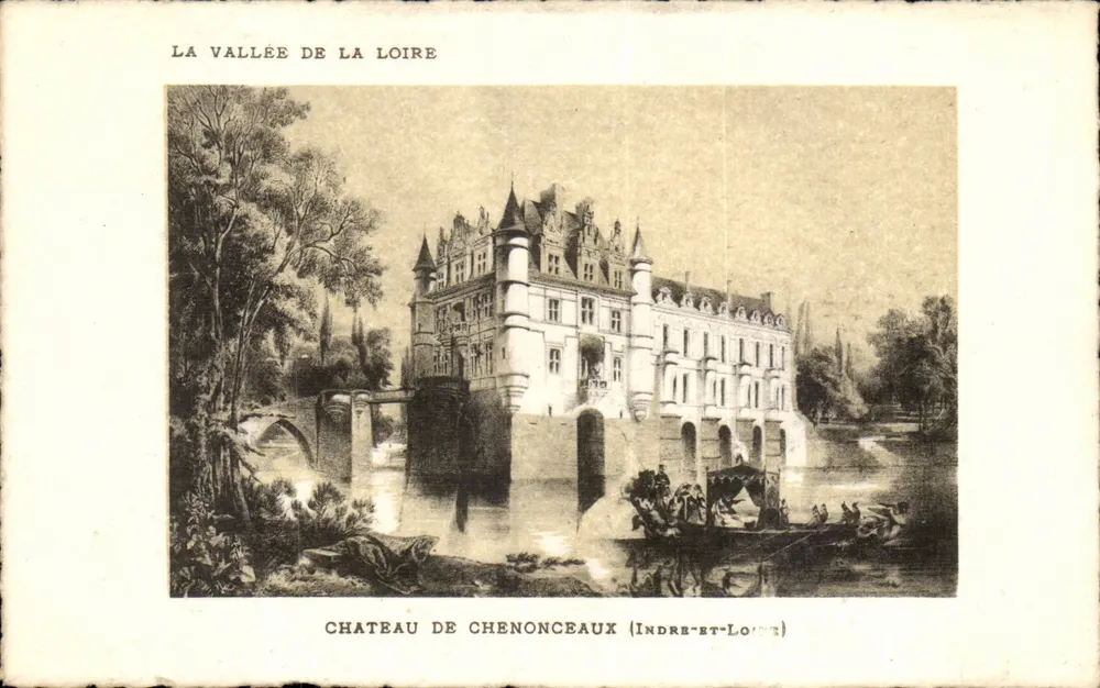 Castelo de Chenonceaux — Vale do Loire — Edição Artística SUPRA Paris - Frente