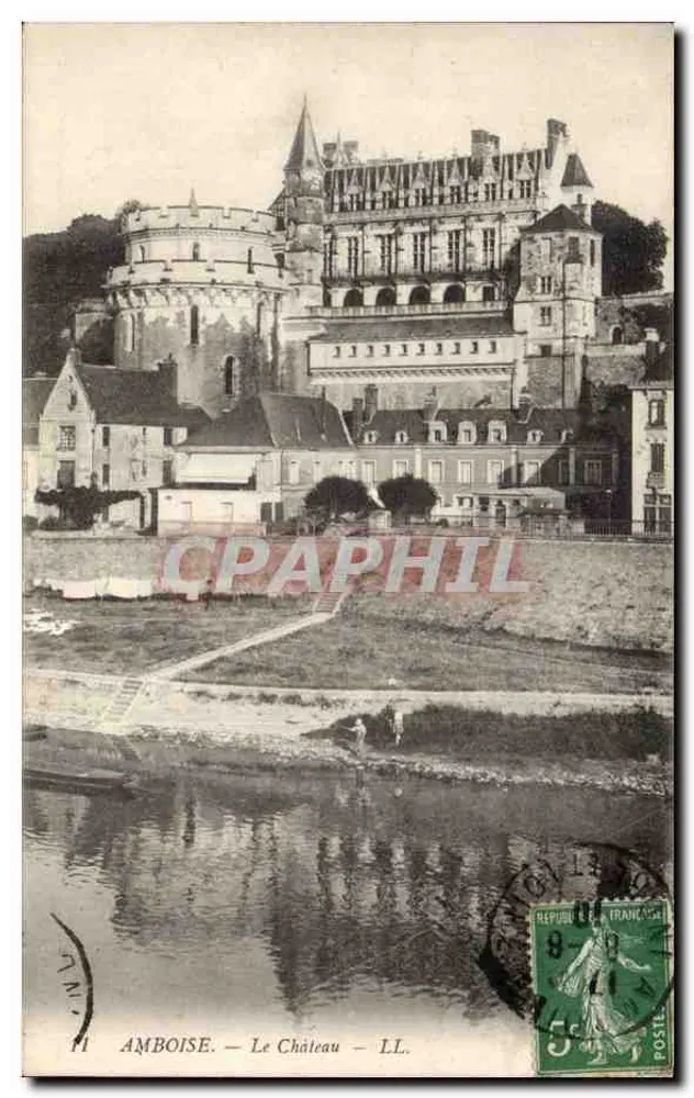 Amboise — O Castelo — LL. - Frente