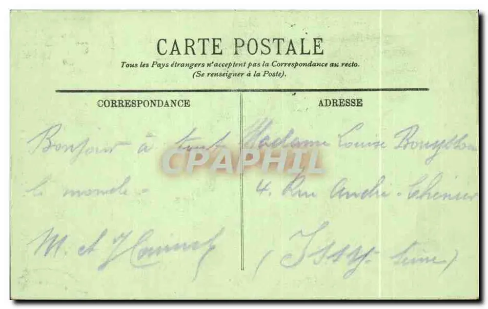 Amboise — O Castelo — LL. - Verso