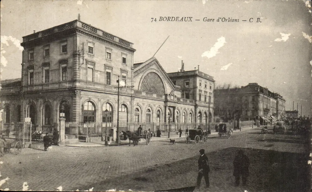 Bordeaux — Station Orléans — C.B. — n°74 - Voorkant