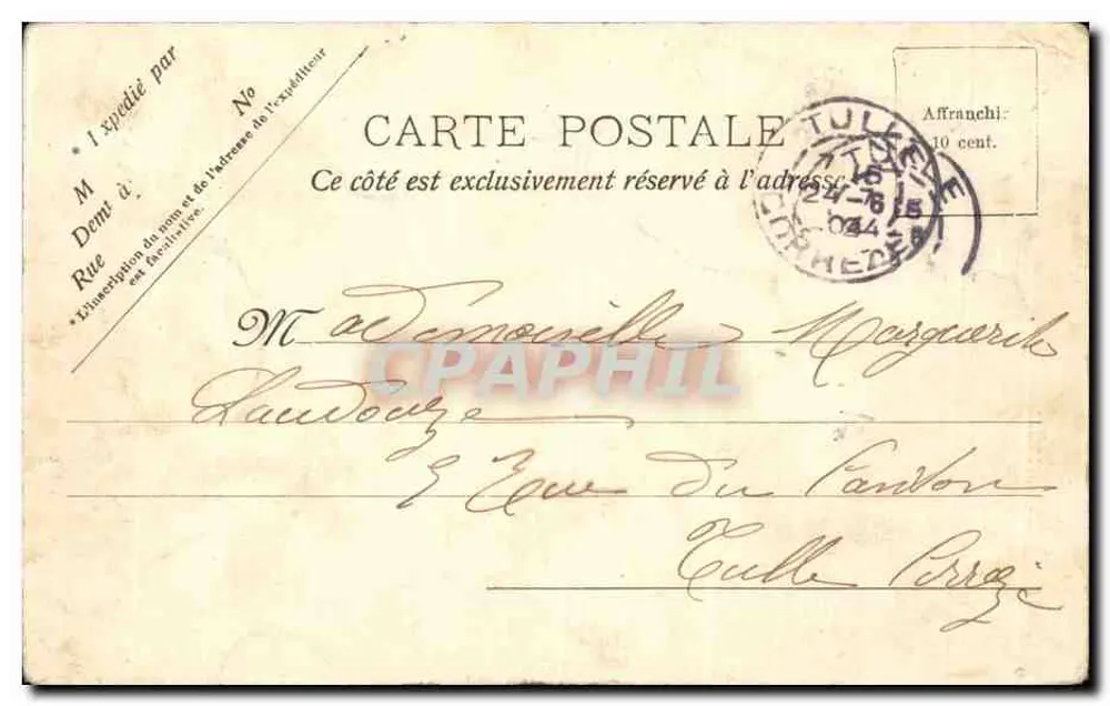 Monument dos Girondins — Bordeaux — V.P. Paris 13 - Verso