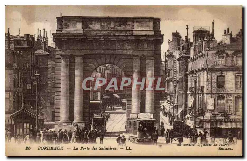 Bordeaux — La Porta delle Salinari — LL. — Editore LL, n°26 - Recto