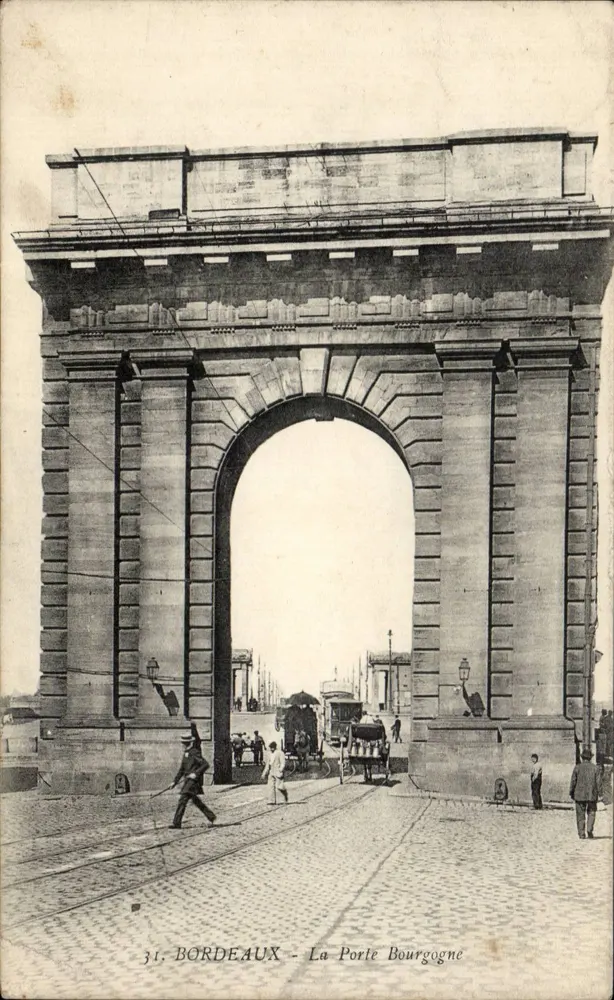 Bordeaux - A Porta da Borgonha — editor desconhecido, n° 31 - Frente