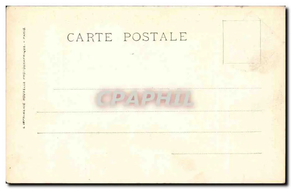 Bordeaux — A Praça da Comédia — LL. n°79 - Verso
