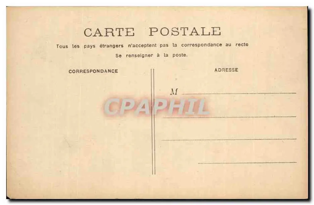 Bordeaux - Place d'Aquitaine — Arco do Triunfo com trams e pedestres — editor não identificado, n° 36 - Verso