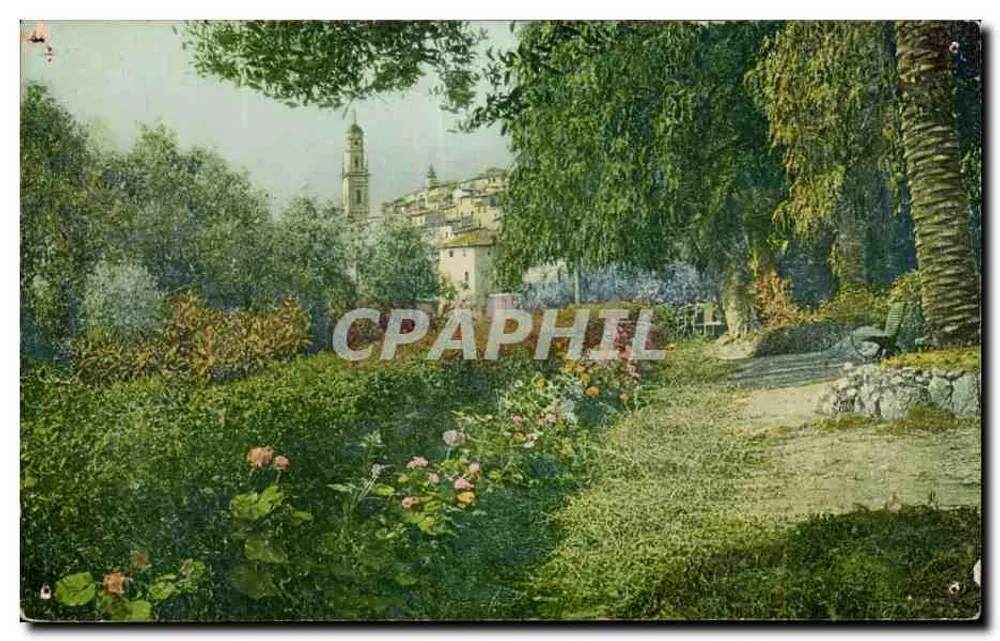 Menton — La Vieja Ciudad — Editor Fratelli Bittiger, n°51 - Anverso