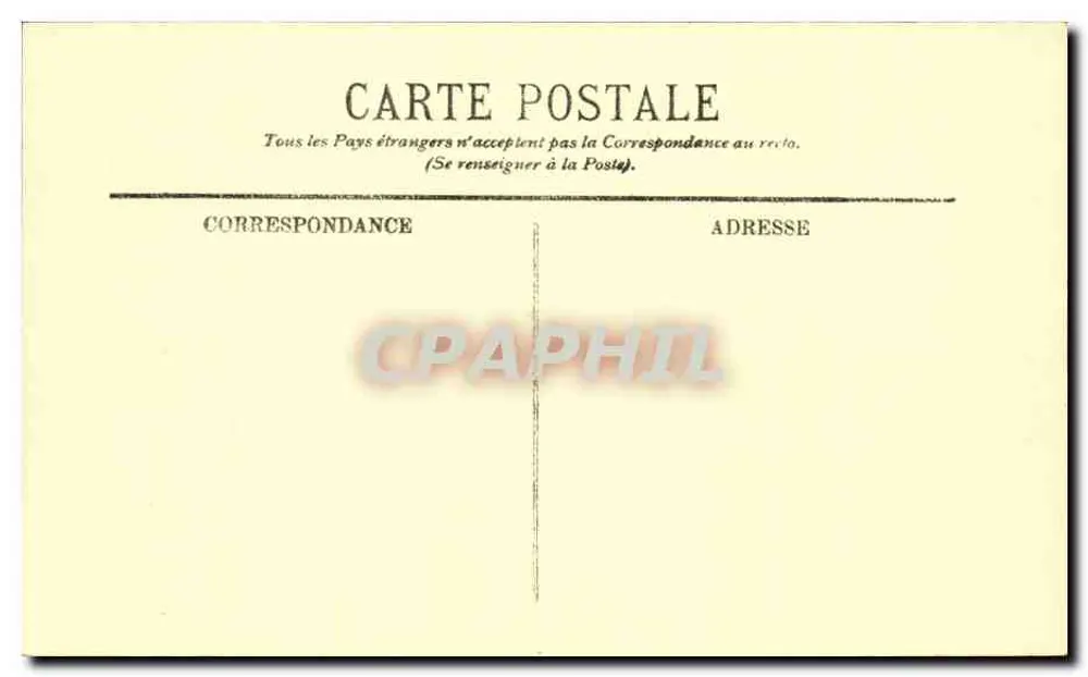 Langeais — O Castelo — Fachada Leste — LL. - Verso