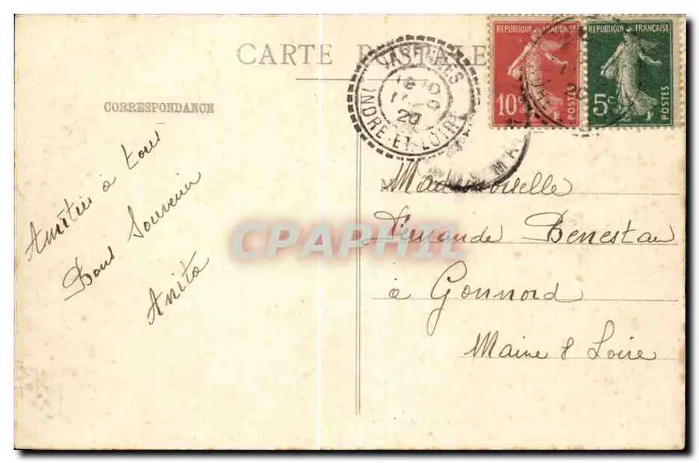 Château de Loches — Partie Sud du Logis du Roi, construction du XVᵉ siècle dominant la Vallée de l'Indre — Tombeau d'Agnès Sorel - Verso